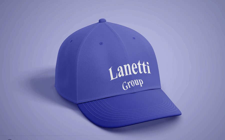 Lippismockup brändityöstä