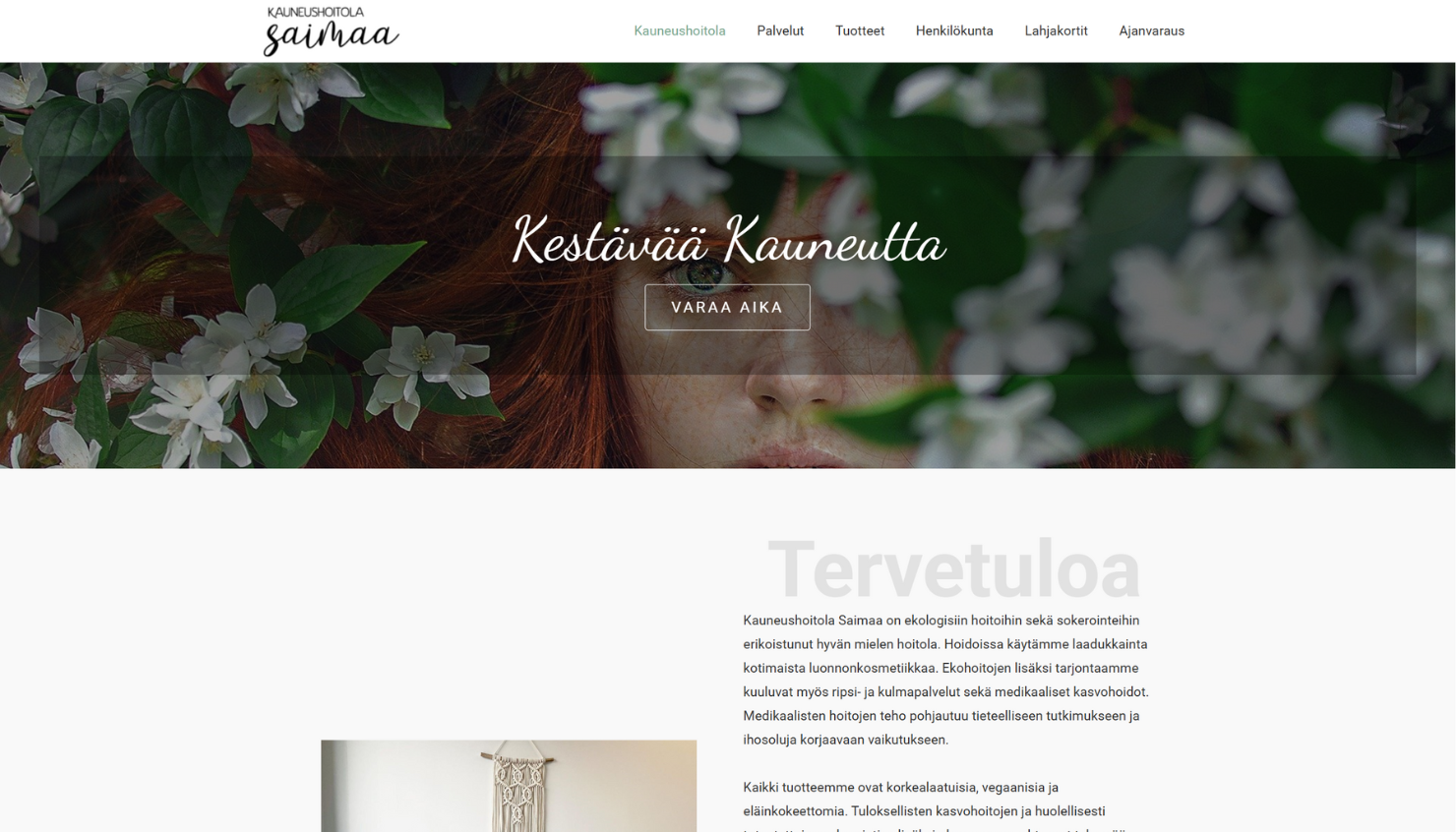 Kauneushoitola Saimaa portfoliokuva 2