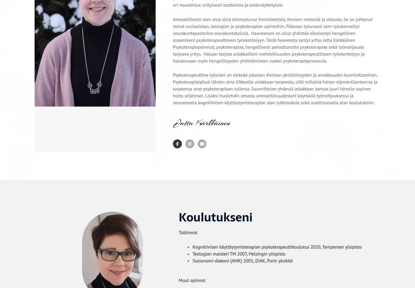 Jatta Kärkkäinen tietoa minusta