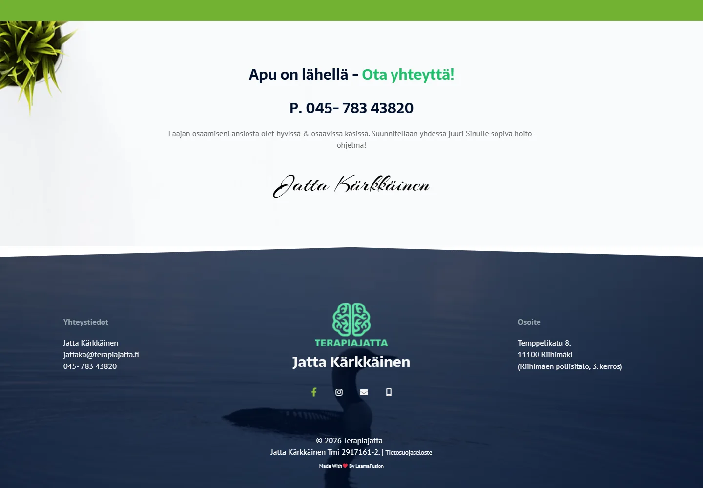 Jatta Kärkkäinen etusivu