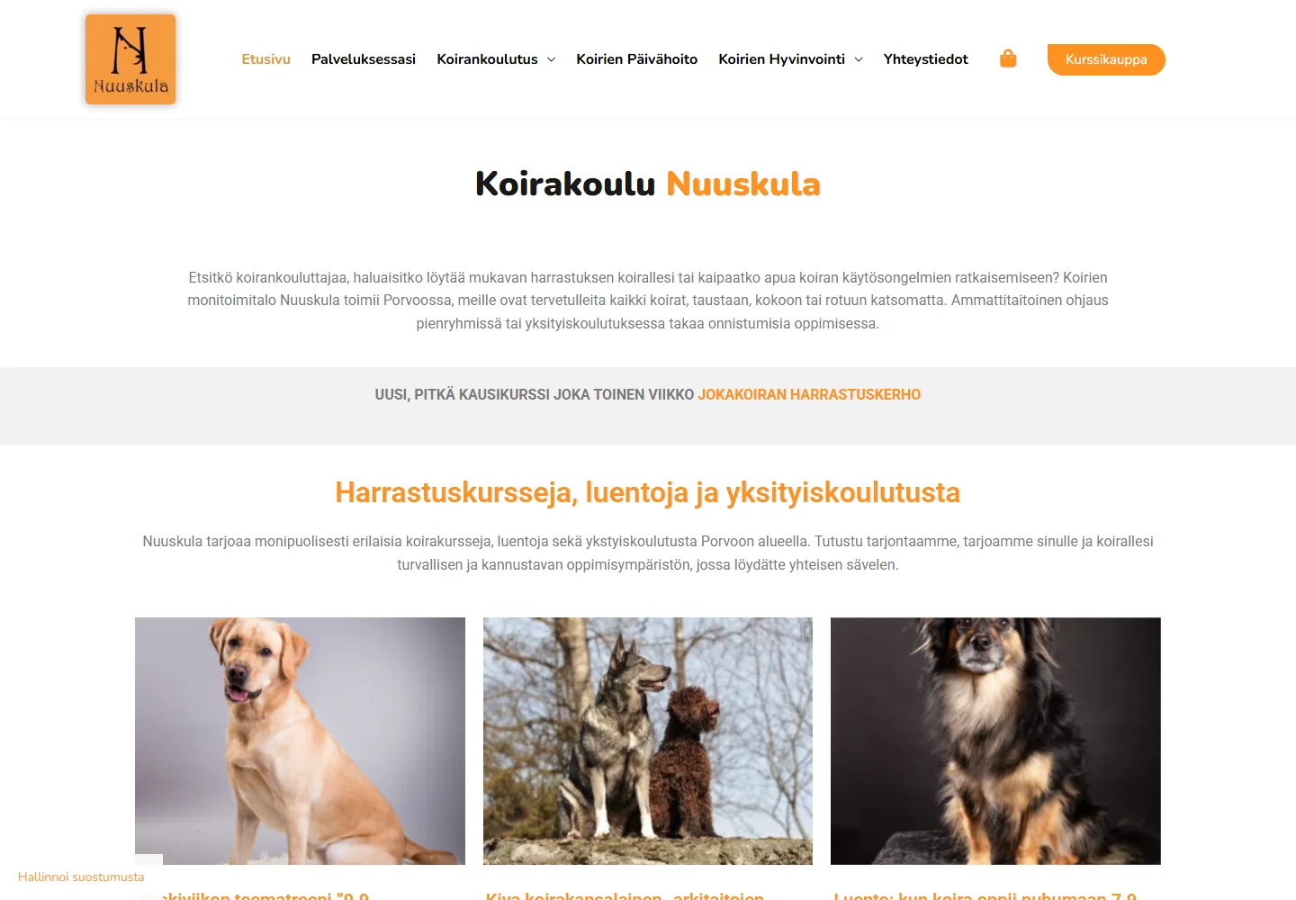 Nuuskula etusivu